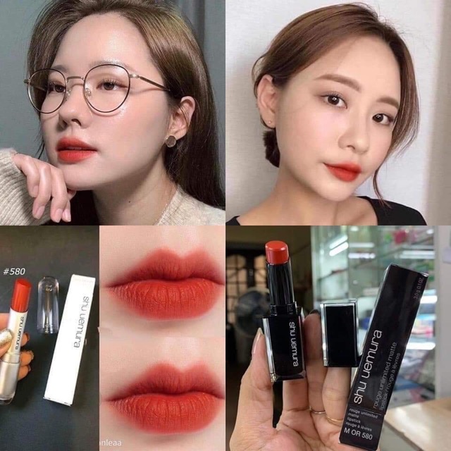 Son Shu Uemura Bản limited vỏ đen Chuẩn auth