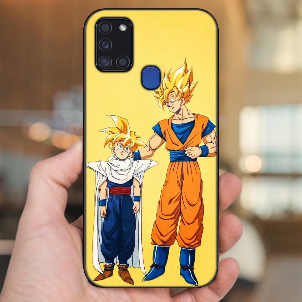 Ốp lưng Samsung A21S viền đen in hình Gohan Dragon Ball