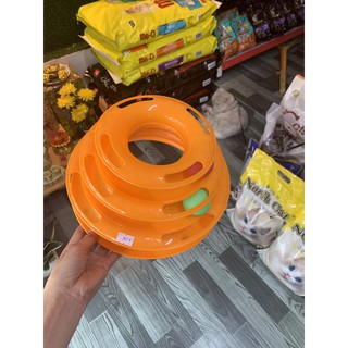 THÁP BÓNG 3 TẦNG CHO MÈO
