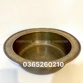 CHẬU ĐỒNG NGUYÊN CHẤT 100%. SIÊU SIÊU KỸ