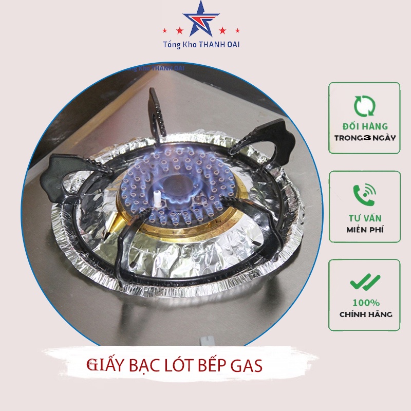 Set 10 miếng lót bếp ga chống dầu