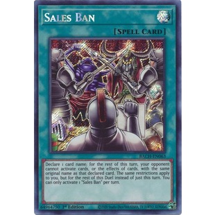 Thẻ bài Yugioh - TCG - Sales Ban / BACH-EN063'