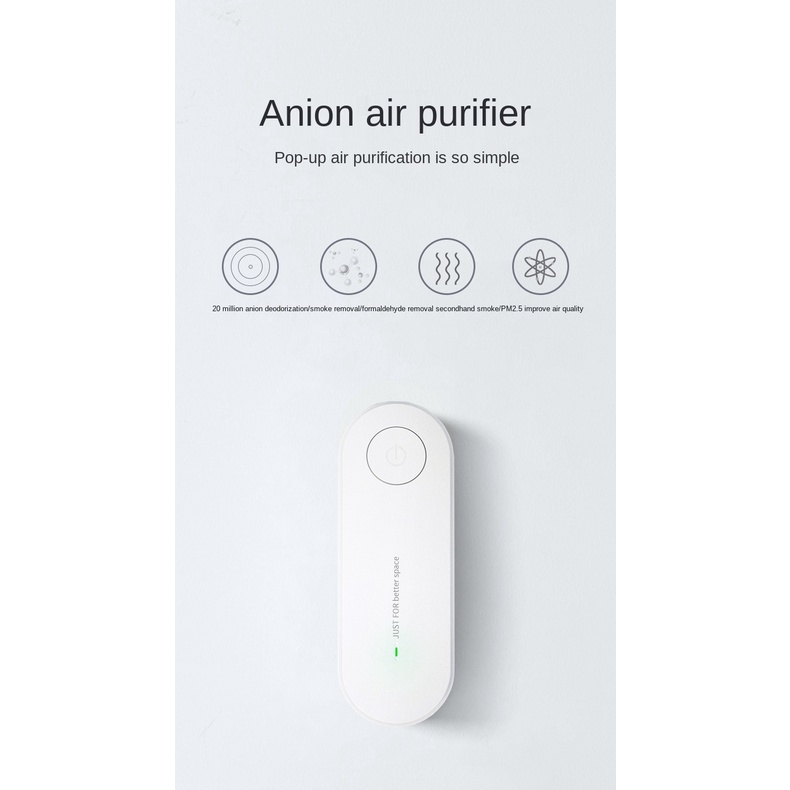 Máy Lọc Không Khí Khử Mùi Thông Minh Formaldehyde Khử Mùi Nhà Vệ Sinh