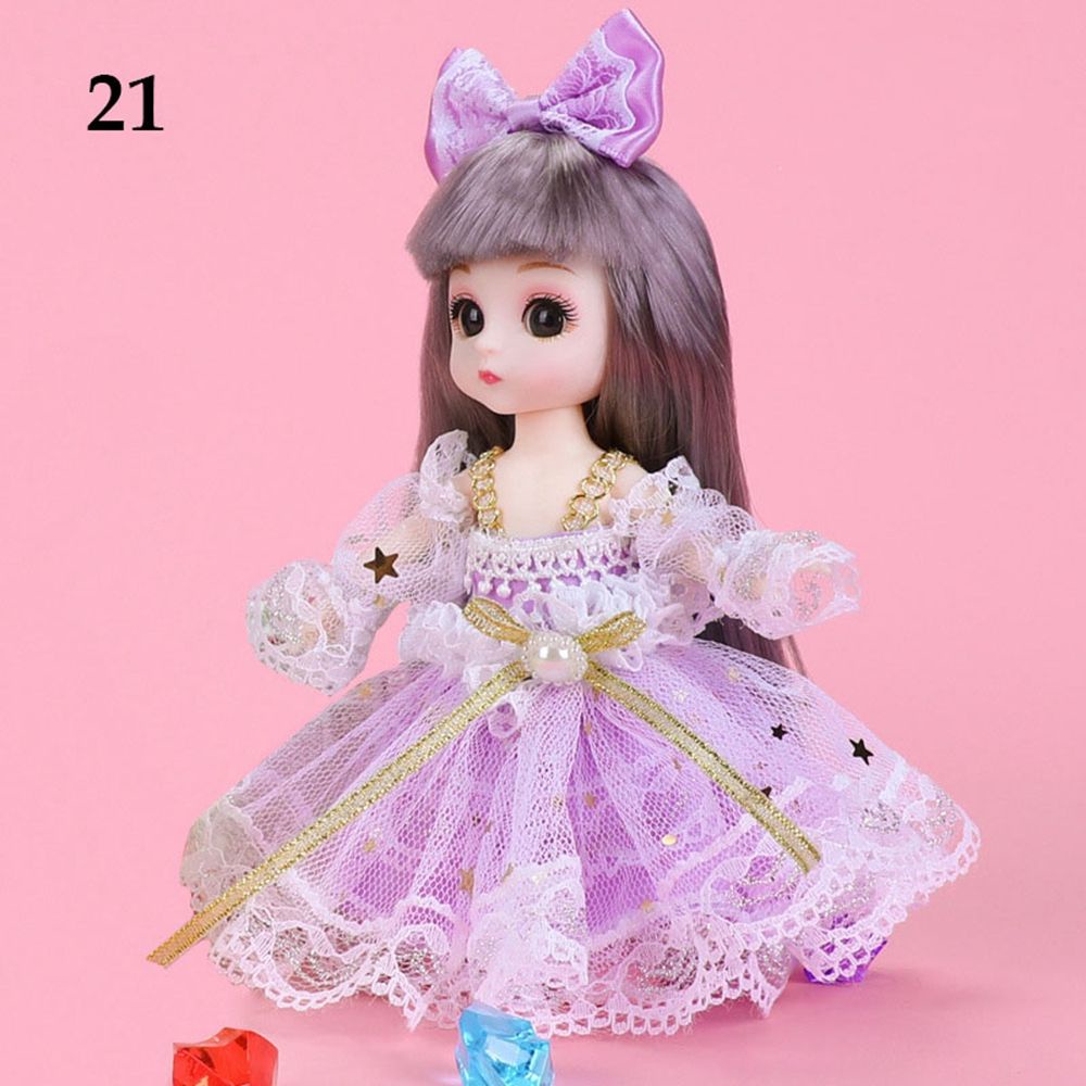 Bộ trang phục 23 kiểu dáng thời trang cho búp bê Obitsu 11 Ob11 Gsc 16~17cm