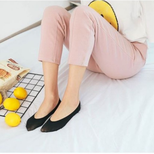 Tất Nữ da chân đi giày lười vớ tảng hình công sở Covolacotat