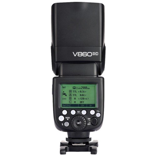 Đèn Flash Godox V860II Cho Canon / Nikon / Sony (Kèm pin và sạc)