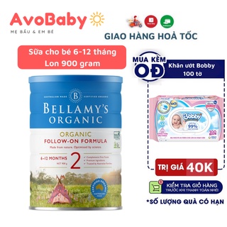Sữa bellamy's organic úc công thức số 2 - 900g