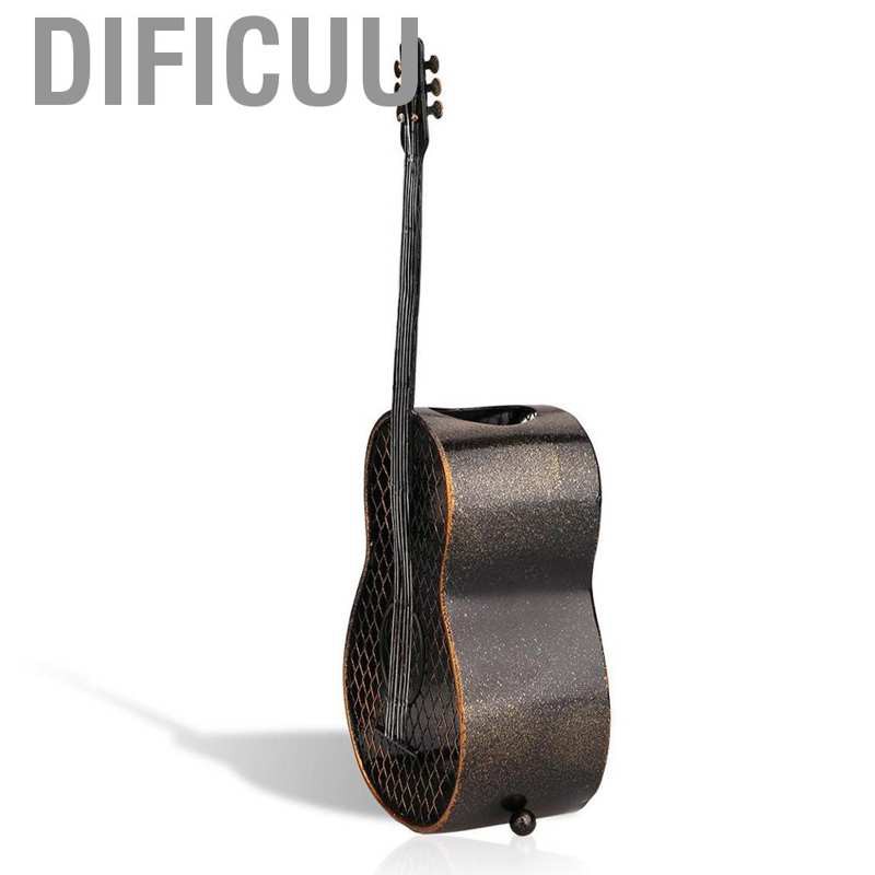 Hộp Sắt Đựng Nút Bần Chai Rượu Hình Đàn Guitar