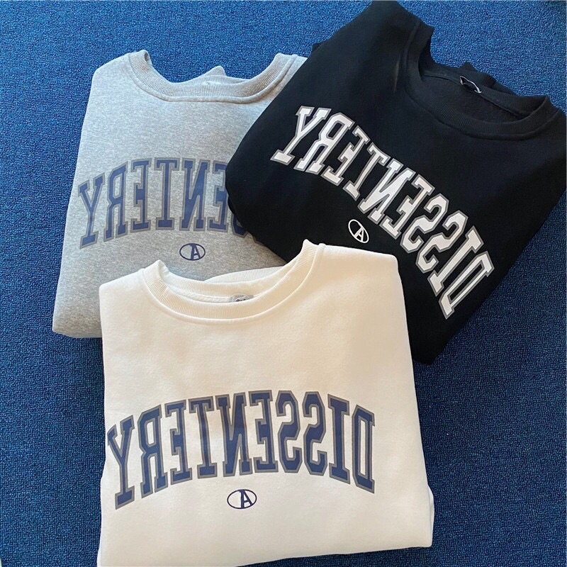 Áo Sweater Dissentery phong cách Ulzzang Hàn Quốc tay dài họa tiết in hình phong cách cá tính CoolZ CZ5061 | BigBuy360 - bigbuy360.vn