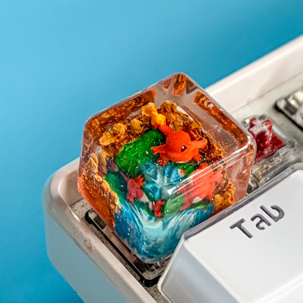 Nút bàn phím cơ máy tính - Artisan keycap - Pokemon Keycap - Resin keycaps