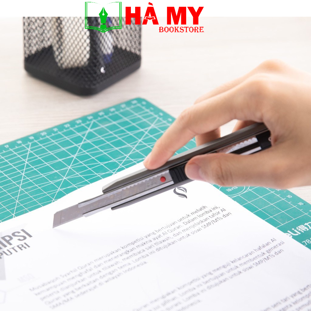 Dao rọc giấy nhỏ Deli 2036 - DaoDeli Cao Cấp