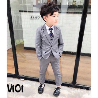 Bộ vest bé trai