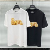 (Hàng Mới Về)Áo Phông Cổ Tròn In Gấu, Cotton Siêu Mịn Dày Dặn Thoải Mái Thấm Hút Mồ Hôi Mã GAREM 2354