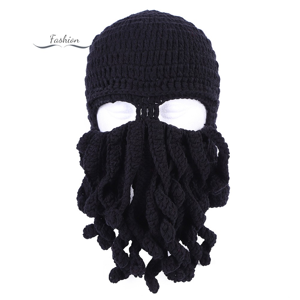 Mũ len hình bạch tuộc độc đáo cho người lớn