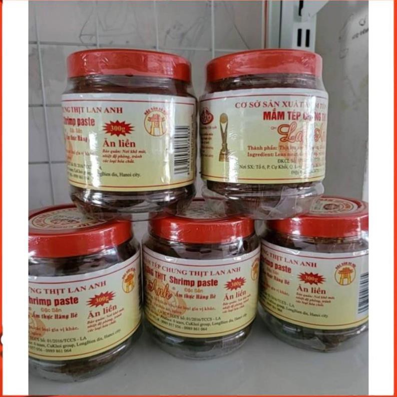 Thịt chưng mắn tép ngon ở tại hà nội sỉ lẻ cam kết chất lượng giao hàng toàn quốc ngay tận nhà đóng hộp 500 gam 1kg