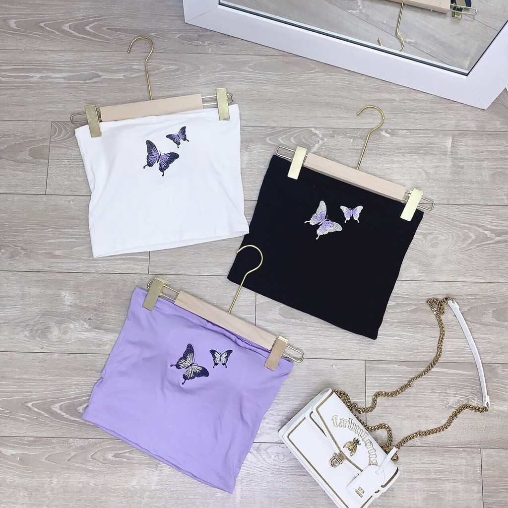 ÁO ỐNG THÊU BƯỚM ( KÈM ẢNH THẬT ) | BigBuy360 - bigbuy360.vn