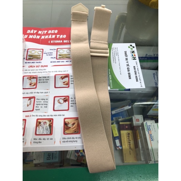 DÂY NỊT ĐEO TÚI HẬU MÔN NHÂN TẠO STOMA BELT Dây nịt bụng dùng cho hậu môn nhân tạo STOMA BELT