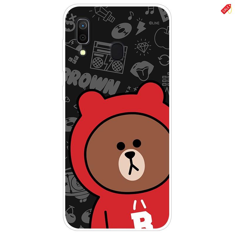 Samsung Galaxy A20 A30 Case Silicone TPU Back Cover Samsung A 20 30 Cartoon Soft Phone Casing