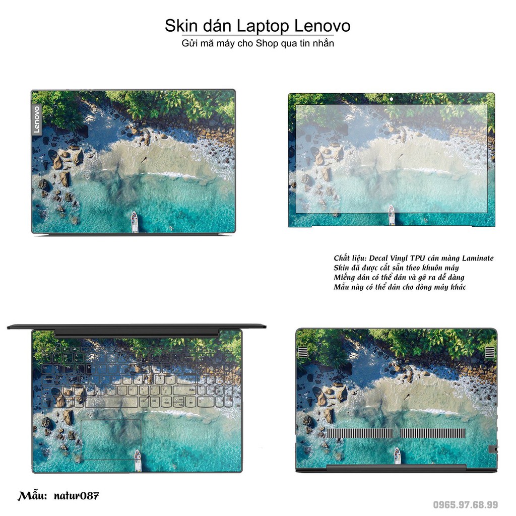 Skin dán Laptop Lenovo in hình thiên nhiên _nhiều mẫu 4 (inbox mã máy cho Shop)