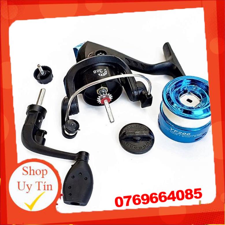 Combo cần câu máy Shimano 2 khúc đặc - docau716