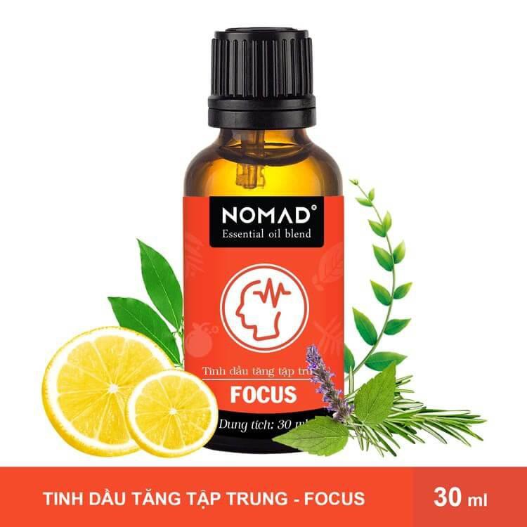 Tinh Dầu Tăng Tập Trung Nomad Essential Oil Blend - Focus