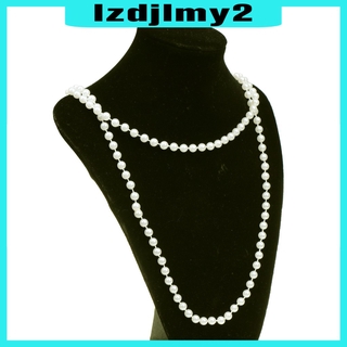 Vòng cổ ngọc trai trắng dài La Mã Trang phục dự tiệc Phụ kiện trang phục