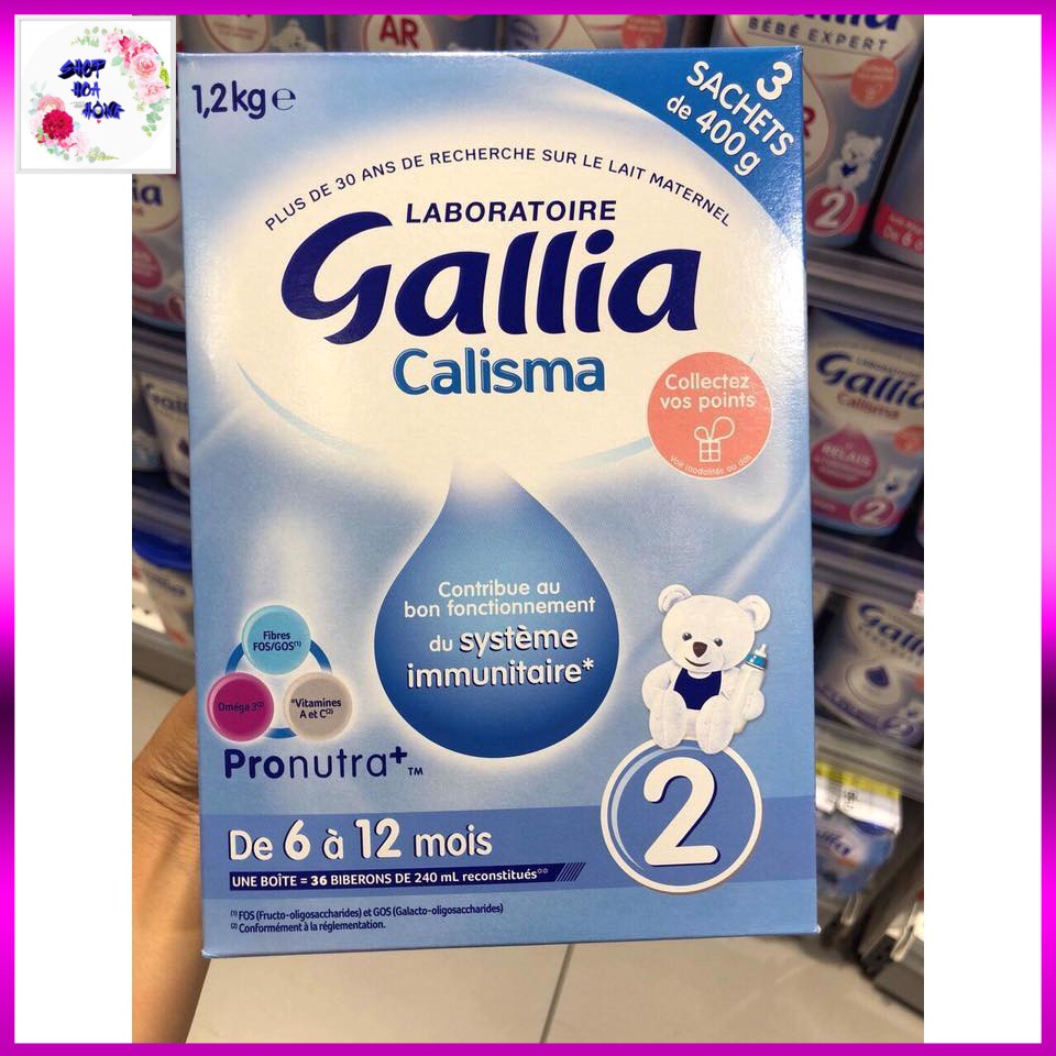 SỮA GALLIA CALISMA CROISSANCE 2 1.2 KG