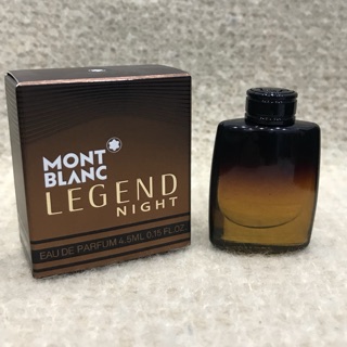 Mont blanc legend night 4.5ml