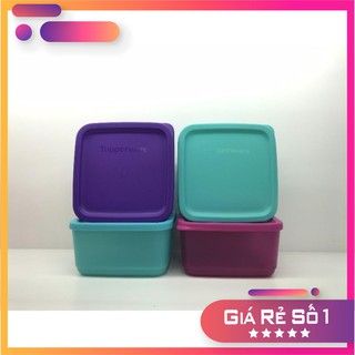 Bộ 4 hộp bảo quản thực phẩm Small Summer Fresh 650ml Tupperware