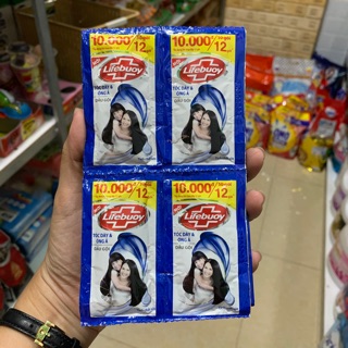 Dầu gội Lifebuoy,dây 12 gói