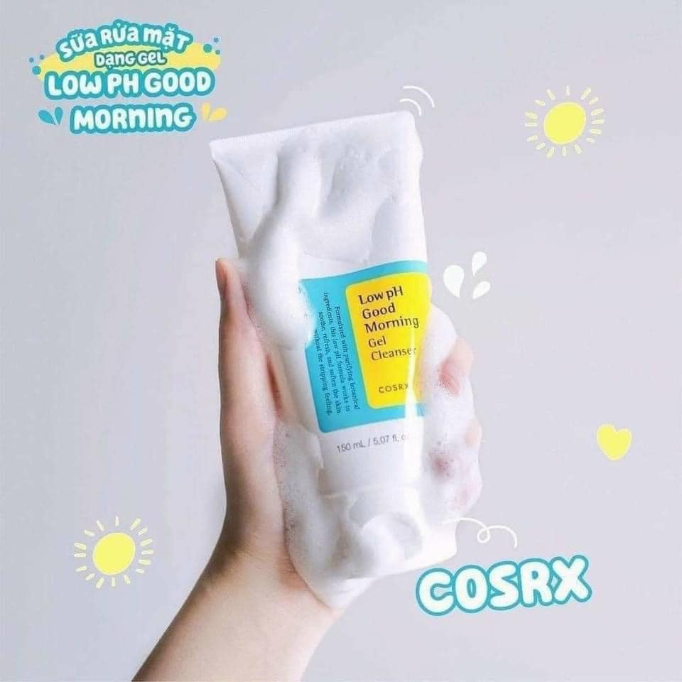 Sữa Rửa Mặt Cosrx Low pH Good Morning Gel Cleanser 150ml