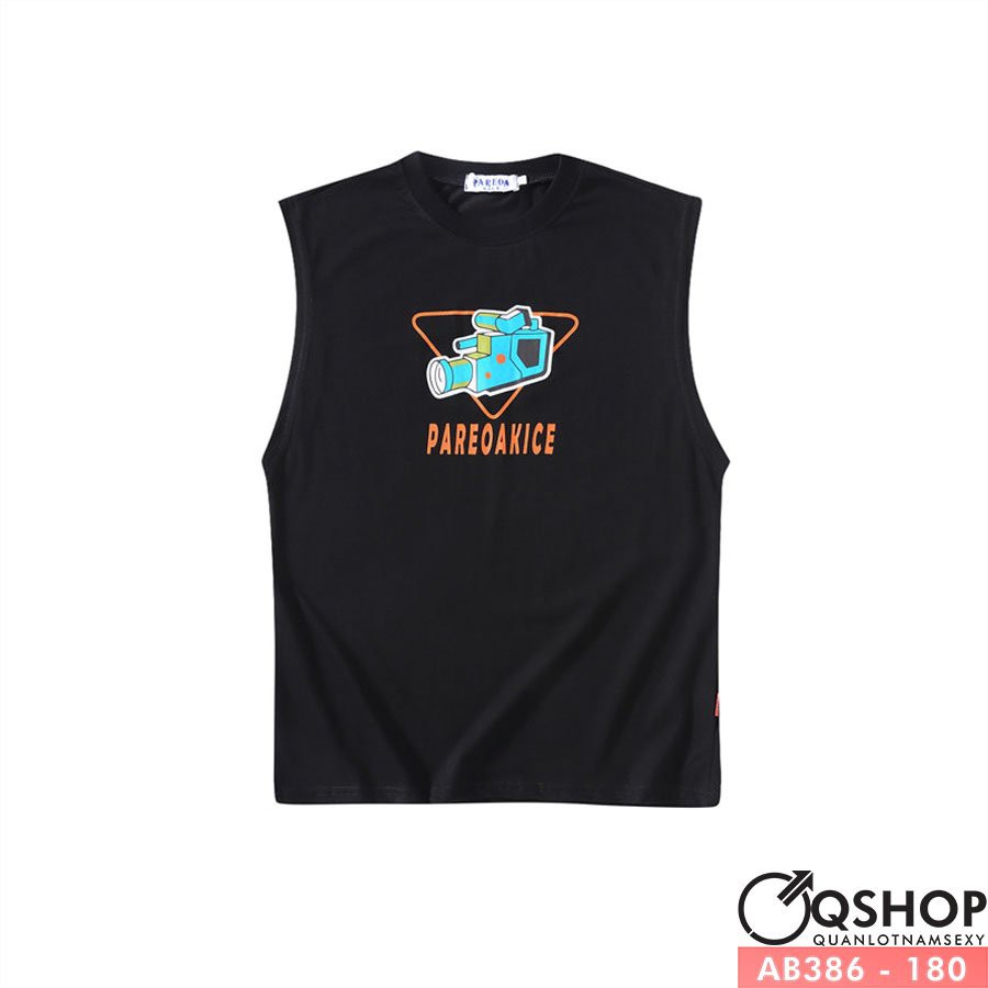 ÁO THUN 3 LỖ NAM THUN COTTON QSHOP AB386