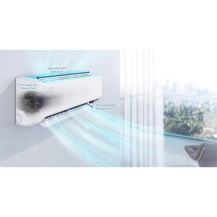 Điều hòa Samsung 1 chiều Inverter 12000BTU AR13TYHYCWKNSV