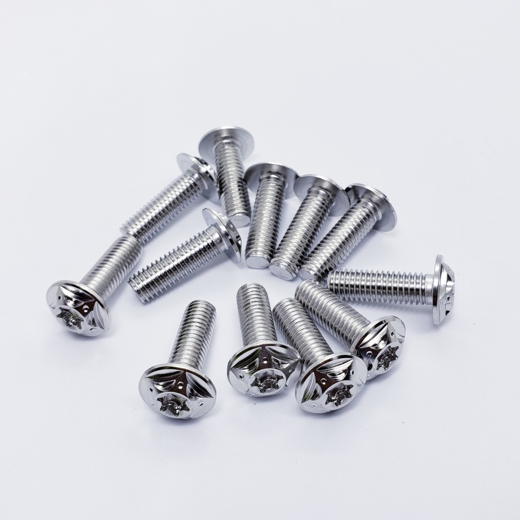 Ốc salaya 8li inox 304 gắn đĩa xe máy ex winner sonic raider wave dream... (giá 1 ốc)