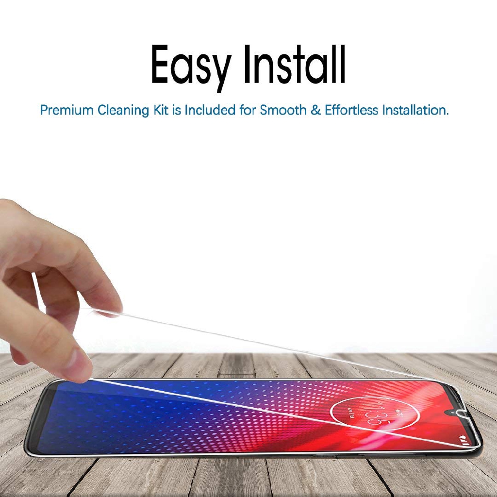 Kính cường lực bảo vệ toàn màn hình cho Motorola MOTO Z4 E6 G7 E5 G6 G5S G5 E4 C Plus P30 Play