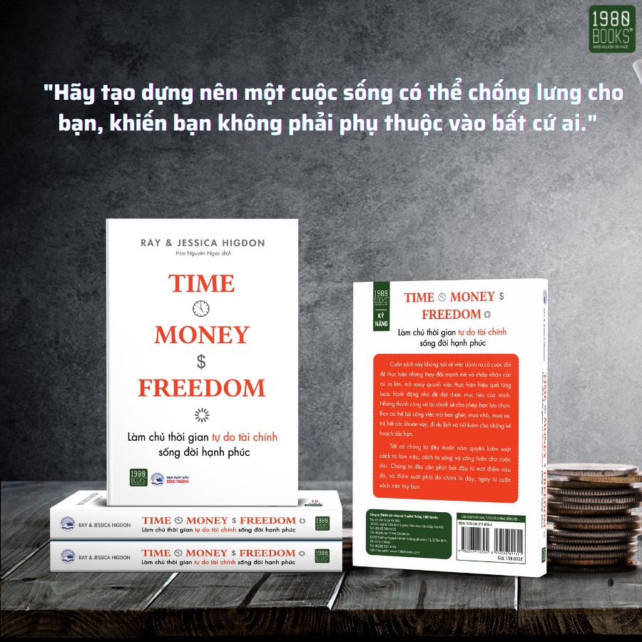 Sách - Làm Chủ Thời Gian, Tự Do Tài Chính, Sống Đời Hạnh Phúc