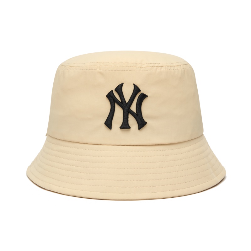 MLB Nón bucket họa tiết chữ NY lớn 3AHT00 sản xuất tại Trung Quốc cho nam và nữ