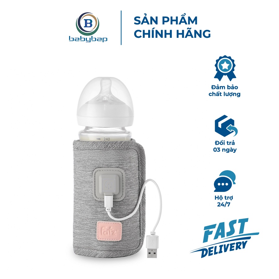 Dụng cụ hâm sữa xách tay -Ready 1 FB3101TN Fatzbaby (không kèm adaptor)