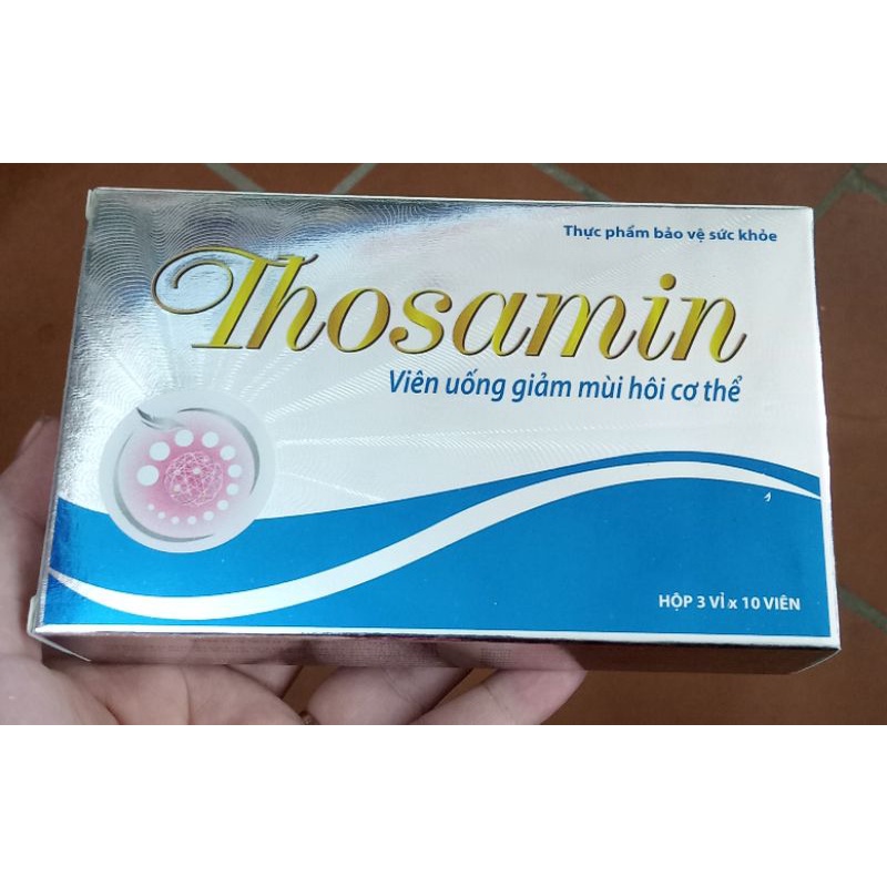 Thosamin viên uống thơm cơ thể hộp 30 viên