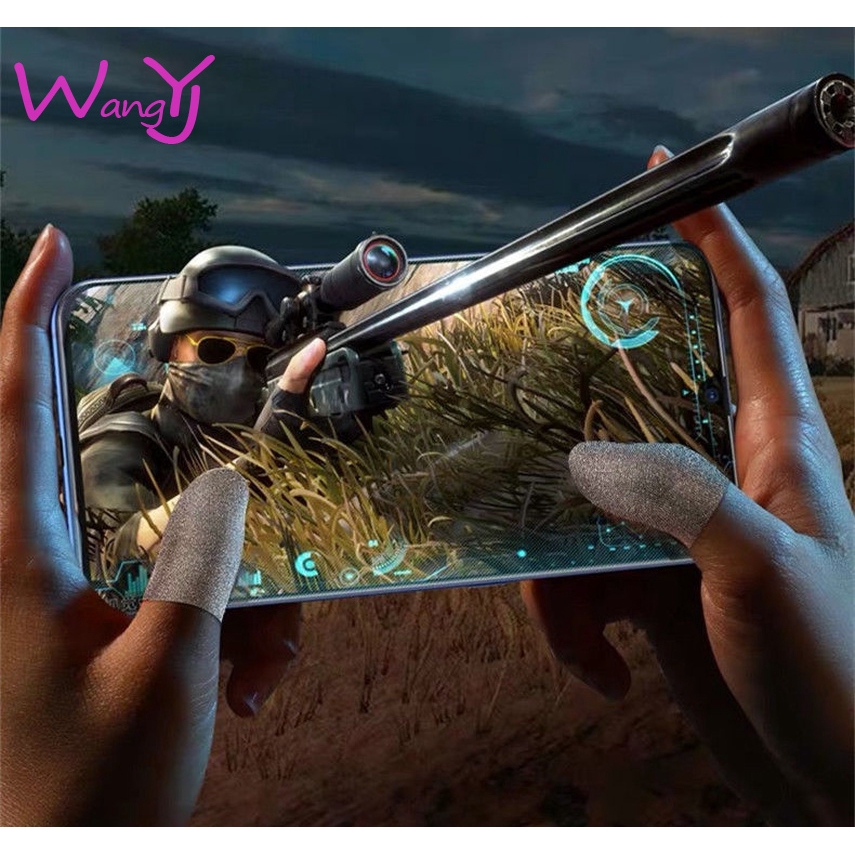 Găng cotton đeo một ngón tay chống mồ hôi chuyên dụng cho chơi game điện thoại