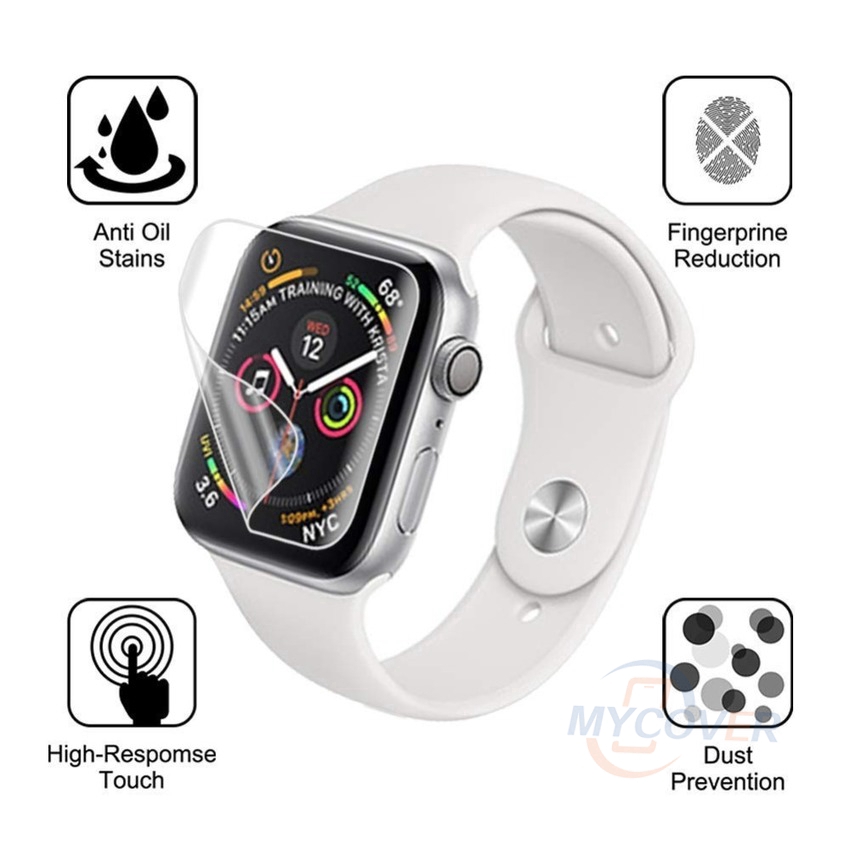 Miếng dán bảo vệ màn hình đồng hồ thông minh iWatch 5 4 3 2 1 kích thước 40MM 44MM 38MM 42MM