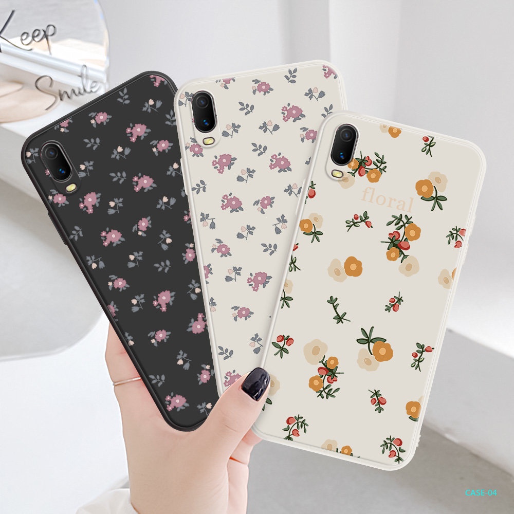 Ốp Điện Thoại Silicon Mềm Họa Tiết Bông Hoa Đơn Giản H134 iPhone 11 iPhone XR X XS iPhone 11 XS Pro Max iPhone 7 8 6 6S SE Plus