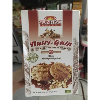 Bánh Ăn Kiêng Nutri Gain 178g (yến mạch )