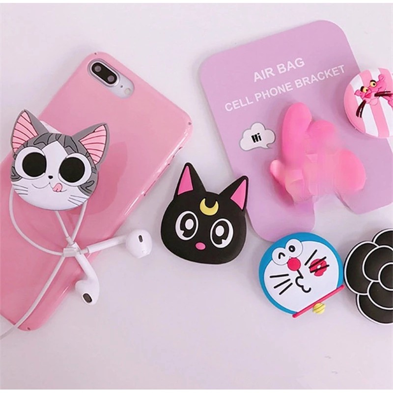 Giá Đỡ Điện Thoại Hình Thú 3D Dễ Thương