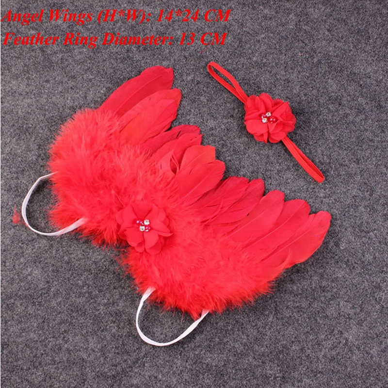 Bộ băng đô hoa + cánh thiên thần dùng chụp ảnh cho bé gái