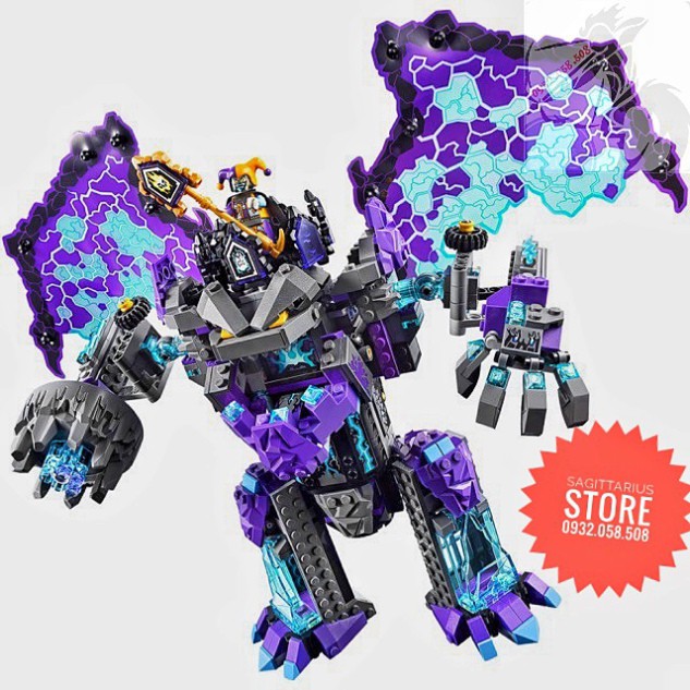 Lego Heima 5014 - Lắp Ráp Quái Vật Đá Nexo Knights