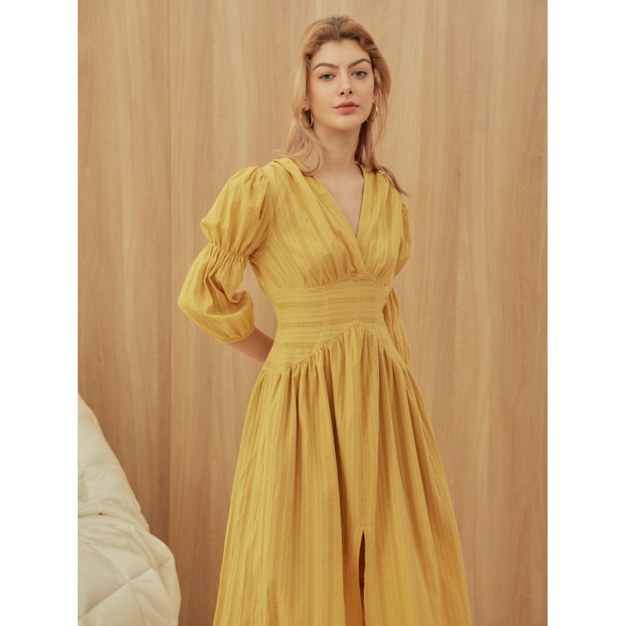 COCO SIN - Đầm Maxi Vàng | BigBuy360 - bigbuy360.vn