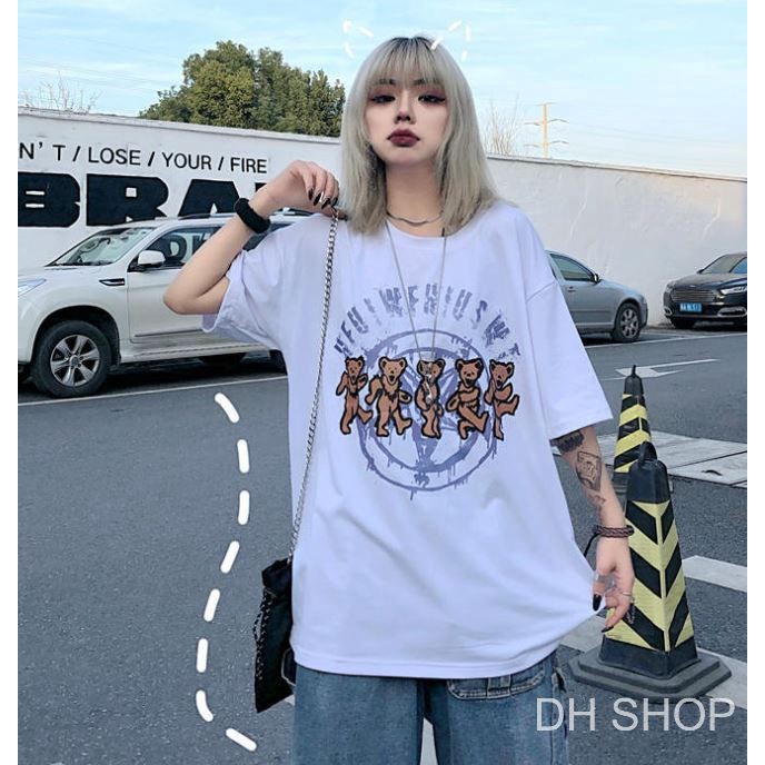 ÁO THUN, ÁO PHÔNG TAY LỠ UNISEX FORM RỘNG OVERSIZE ANIME M214 NTSHOP