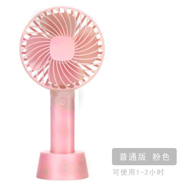 Quạt mini tích điện cầm tay có đế để bàn siêu hot ,dung lượng pin lâu, 3 chế độ gió nhỏ gọn tiện dụng