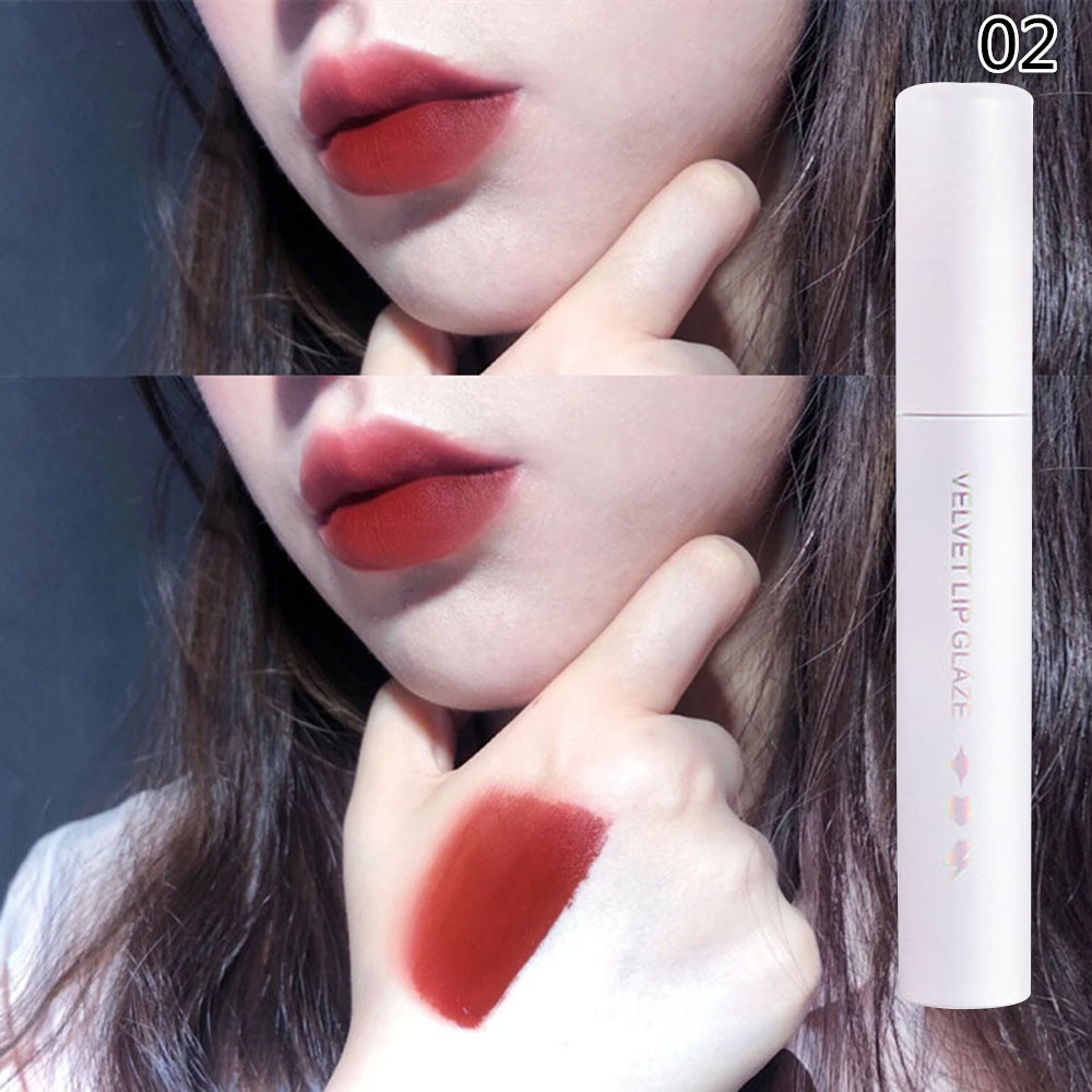 [Hàng mới về] Son Kem Lì Chống Thấm Nước Lâu Trôi Mềm Mịn Như Nhung Cho Nữ | BigBuy360 - bigbuy360.vn